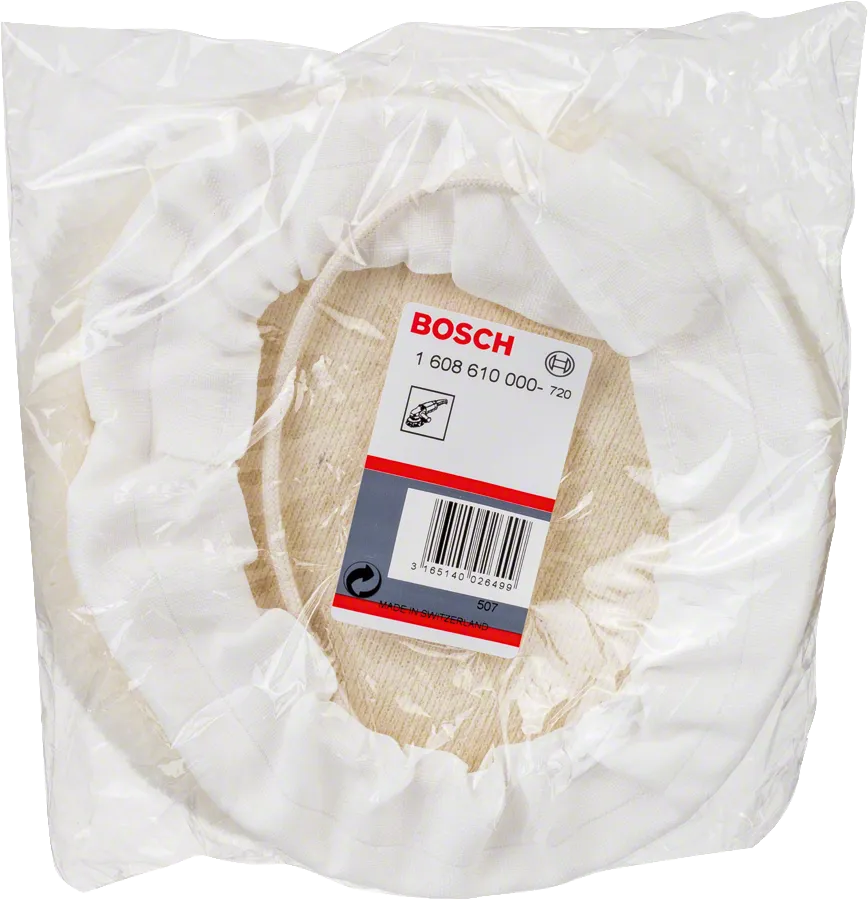 غطاء تلميع من صوف الحملان من Bosch مقاس 180 مم.