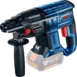 مطرقة دوارة لاسلكية من Bosch GBH 180-LI، بدون فرشاة.
