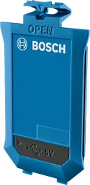 Bosch BA 3.7V 1.0Ah مجموعة بطاريات مع شحن USB.