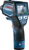 جهاز الكشف الحراري Bosch GIS 1000 C، شاشة عرض درجة الحرارة.