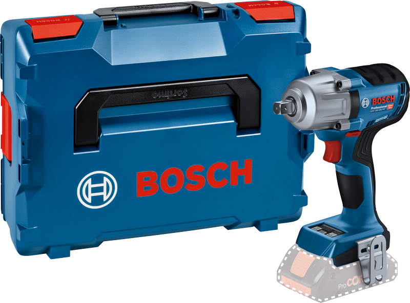 مفتاح ربط لاسلكي Bosch GDS 18V-450 مع حقيبة.