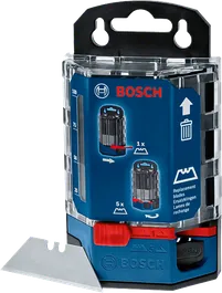 موزع شفرات بديلة من Bosch مع تعليمات الاستخدام.