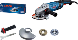 ماكينة صنفرة زاوية Bosch GWS 30 بمحرك 2800 واط وملحقاتها.