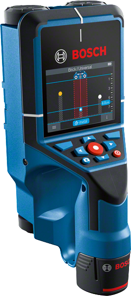 جهاز الكشف Bosch Wallscanner D-tect 200 C بتقنية الرادار.