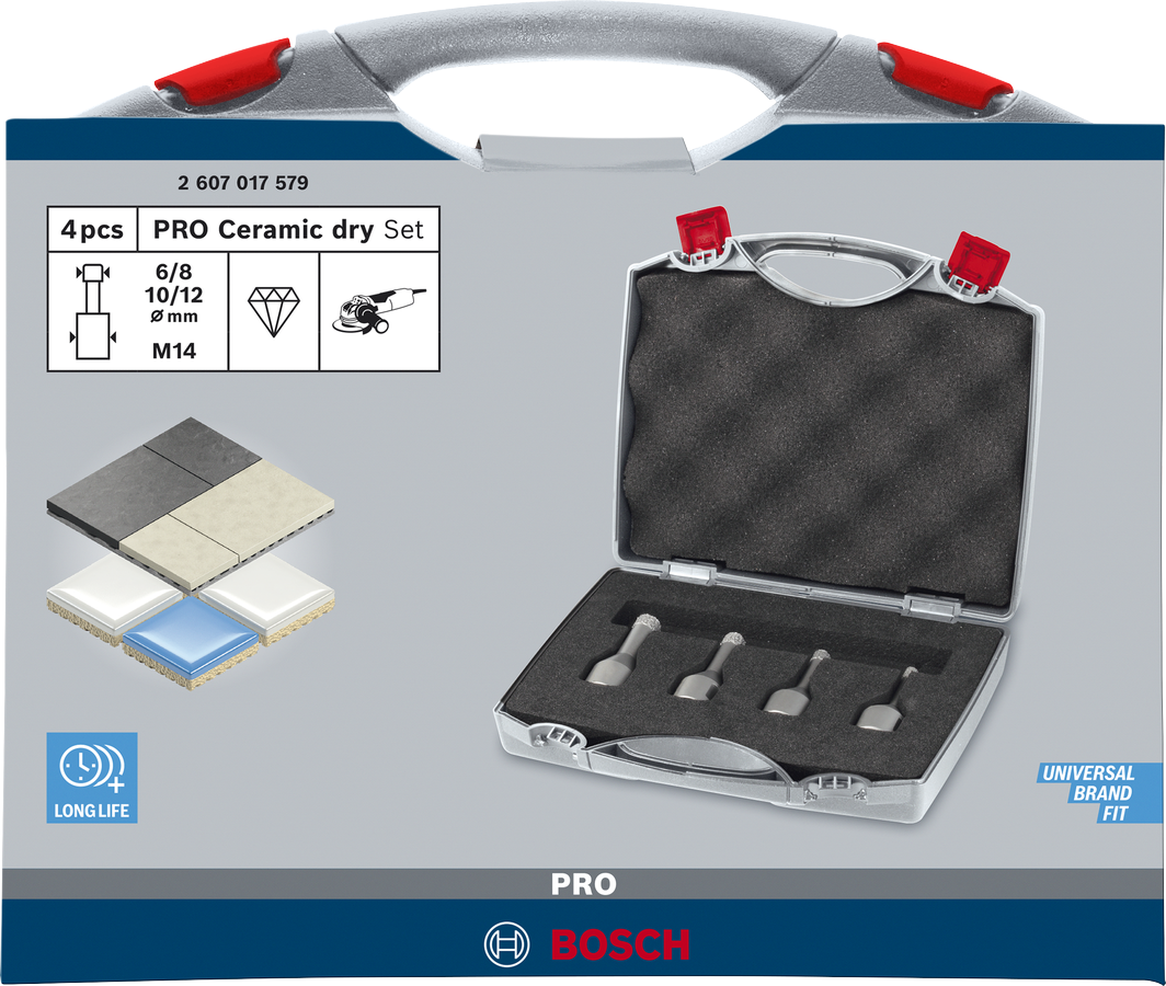 طقمُ شَفراتِ PRO Ceramic dry