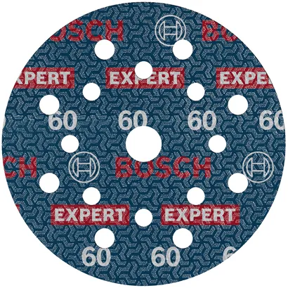 قرص الصنفرة Bosch EXPERT O780 بحبيبات 125 مم 60.