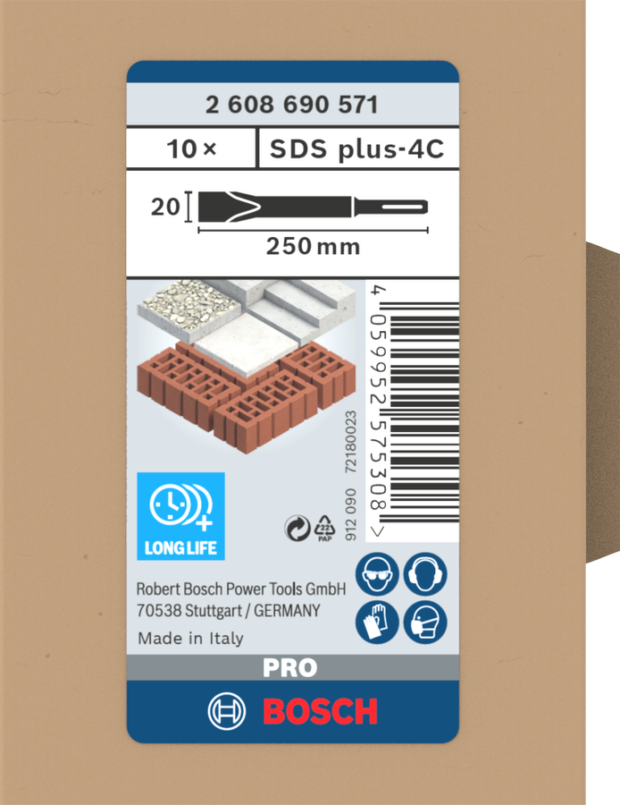 طقم PRO SDS plus-4C