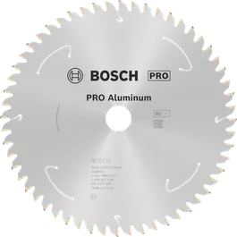 شفرة المنشار الدائري اللاسلكي Bosch PRO Aluminum مقاس 184 مم.