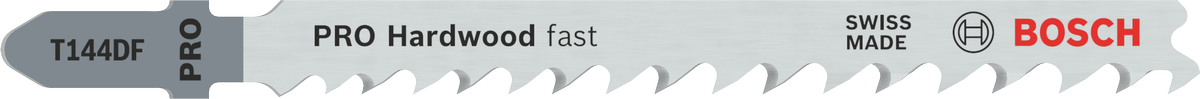 شفرة المنشار الكهربائي Bosch PRO Hardwood fast T144DF للخشب الصلب.