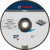 قرص تجليخ معدني ملتصق من Bosch برو 230 مم.