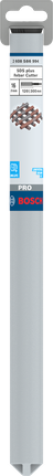 قاطعة حديد التسليح Bosch PRO SDS plus مقاس 16 × 120 × 300 ملم.