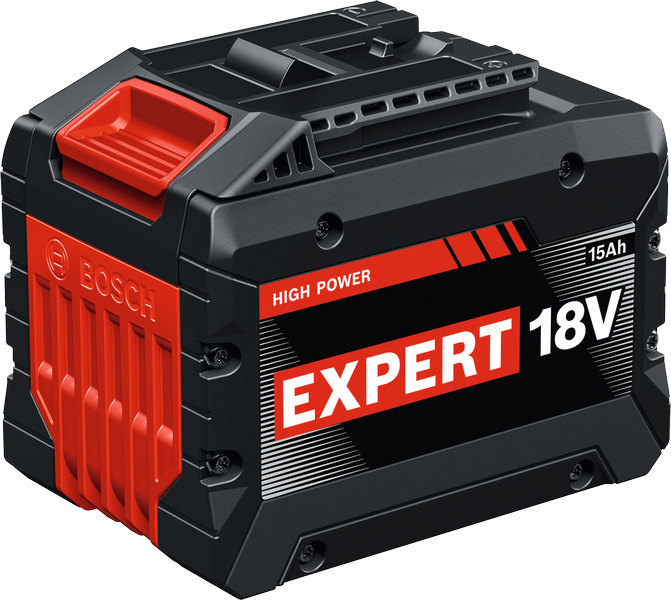 مجموعة بطاريات Bosch EXBA18V-150، 18 فولت 15 أمبير في الساعة عالية الطاقة.