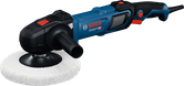 آلة تلميع Bosch GPO 14-180 S بمقبض مريح.