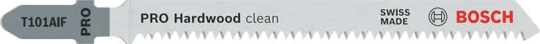 شفرة المنشار الكهربائي Bosch PRO Hardwood Clean T101AIF لقطع الخشب بشكل دقيق.