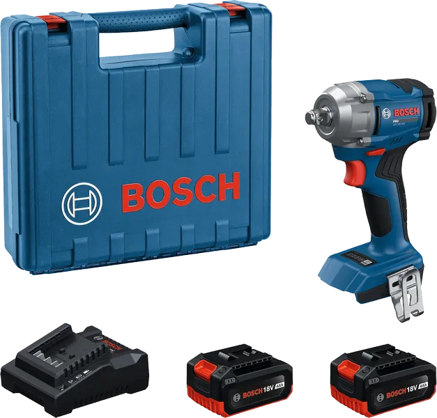 مجموعة مفاتيح ربط الصدمات اللاسلكية Bosch GDS 18V-350.