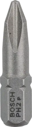 Bosch screwdriver bit Extra Hard PH2 25mm.