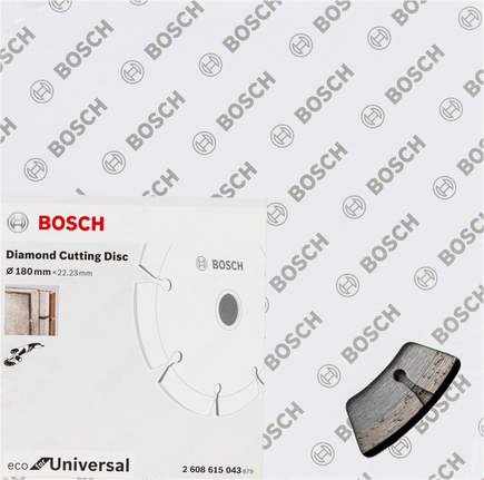 Bosch diamond cutting disc 180mm universal.