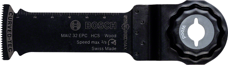 Bosch Starlock MAIZ 32 EPC wood cutting blade.