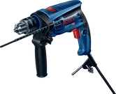 Bosch GSB 13RE impact drill with side handle.