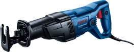 Bosch GSA 120 reciprocating saw for cutting wood.