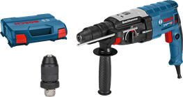 Bosch GBH 2-28 F rotary hammer drill with case.