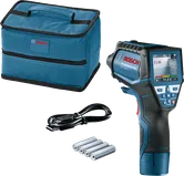 Bosch GIS 1000 C thermal detector with case and accessories.