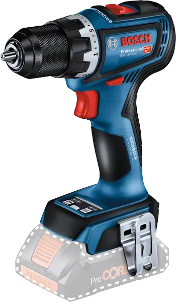 Bosch GSR 18V-90 C cordless drill driver.