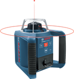 Bosch GRL 300 HV rotation laser leveling tool.