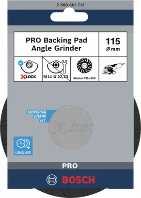 Bosch PRO Backing Pad 115 mm X-Lock.