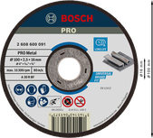 Bosch PRO Metal Bonded Cutting Disc 100 x 2.5 x 16 mm.