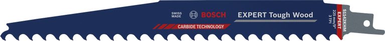 Bosch EXPERT Tough Wood S 1142 KHM saw blade for fast wood cutting.