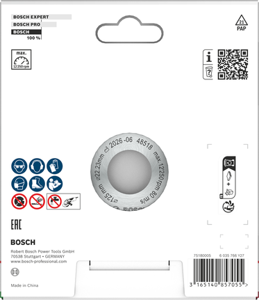 Bosch Multi Material Diamond Cutting Disc 125 mm.
