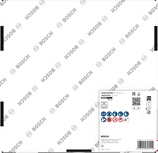 Bosch Multi Material Diamond Cutting Disc packaging.