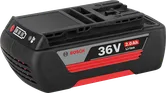 Bosch 36V 2,0Ah litiumjonbatteri.