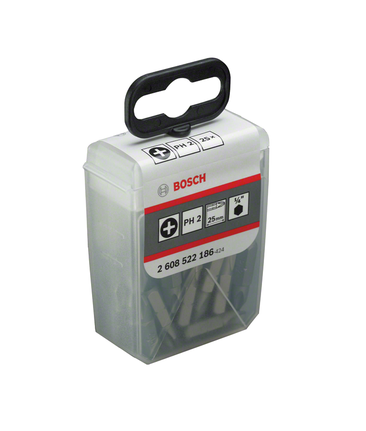 Bosch PH2 25mm extra hårda skruvmejselbits-paket.