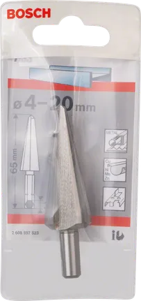 Bosch plåtkonborr 4–20 mm.