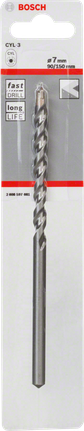 Bosch betongborr CYL-3 7mm.