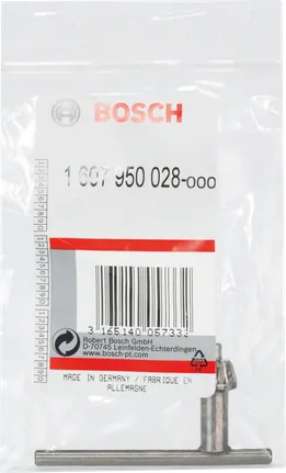 Bosch chucknyckel för borrmaskiner i förseglad förpackning.