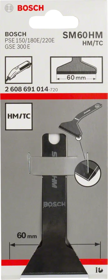 Bosch skrapblad SM 60 HM för ytborttagning.