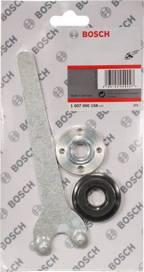 Bosch 3-delat spännelementset för liten vinkelslip.