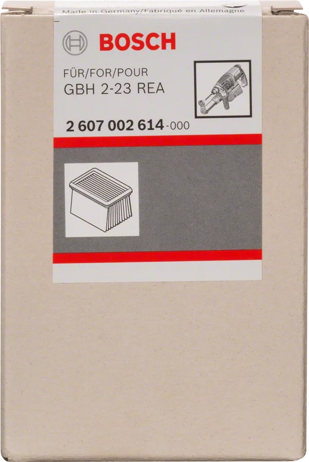 Bosch -filter till GBH 2-23 REA.