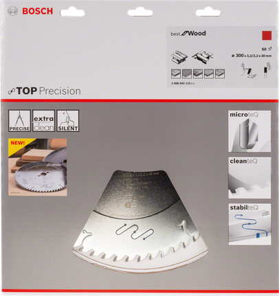 Bosch Top Precision Best for Wood cirkelsågblad.