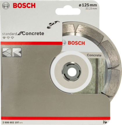 Bosch betongkapskiva 125 mm för vinkelslipmaskiner.