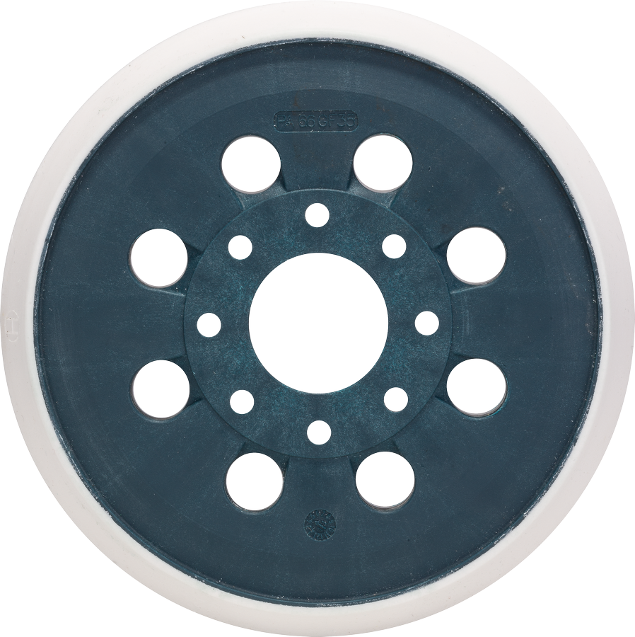 Bosch professionell slipplatta med flerhålsdesign.