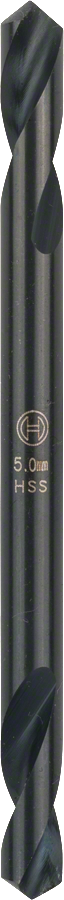 Bosch dubbelborr 5 mm HSS.