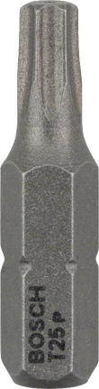 Bosch skruvmejselbits extra hårt T25 25mm.