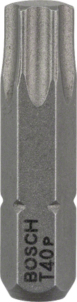 Bosch skruvmejselbits extra hårt T40 25mm.