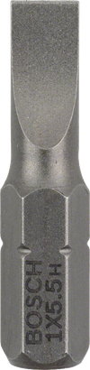 Bosch skruvmejselbits Extra hårt S1.0x5.5 25mm.