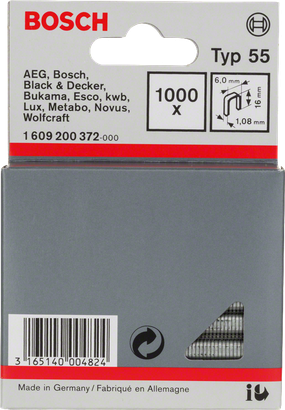 Bosch smal kronklammer 16mm typ 55.