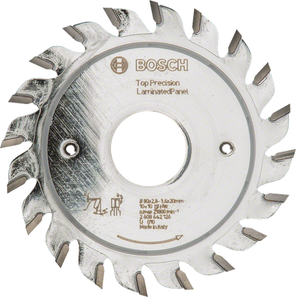 Bosch ritsblad Top Precision laminerad panel 80 mm.